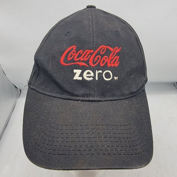 Coca Cola Zero 2011 Final Hours Houston Black Hat Cap Adjustable Casual Sports - Picture 1 of 9